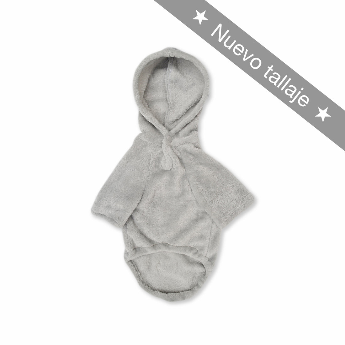 Hoodie gris Wawaw para mascotas perros y gatos.