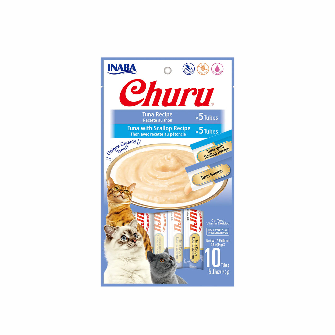 Churu atún y vieira