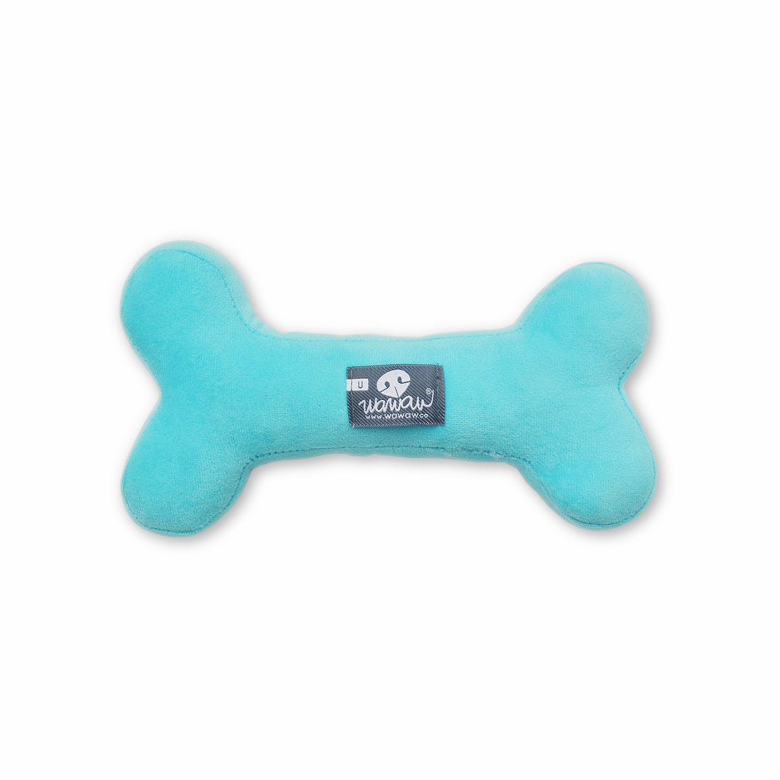 Peluche Wawaw hueso azul claro