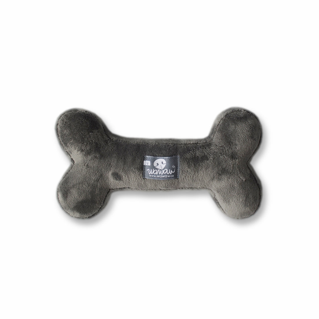 Peluche Wawaw hueso gris perla