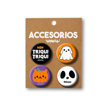 Kit botones Halloween