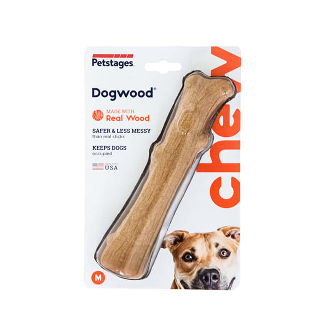 Palo de madera Petstages medium