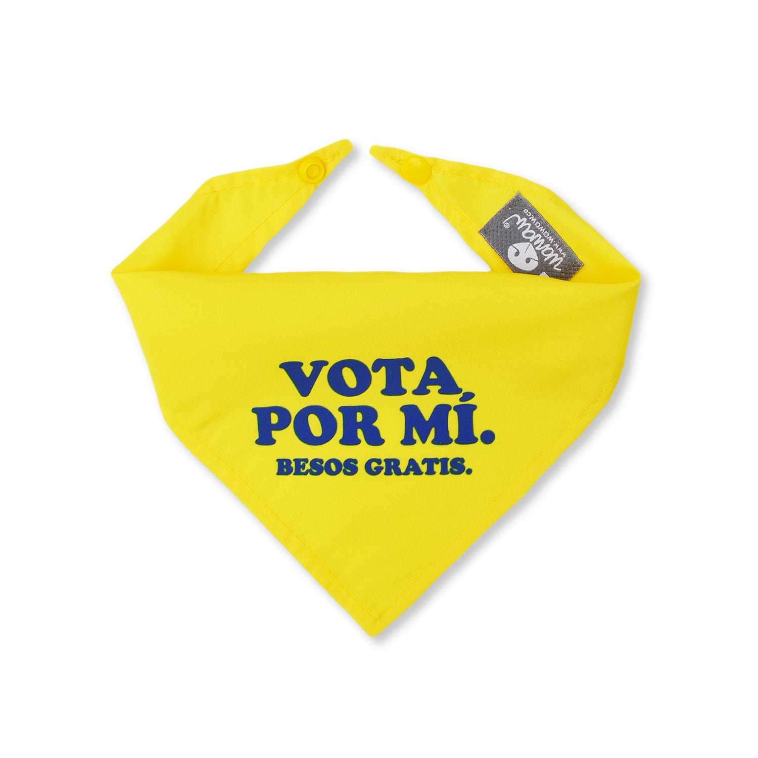 Pañoleta amarillo vota por mí