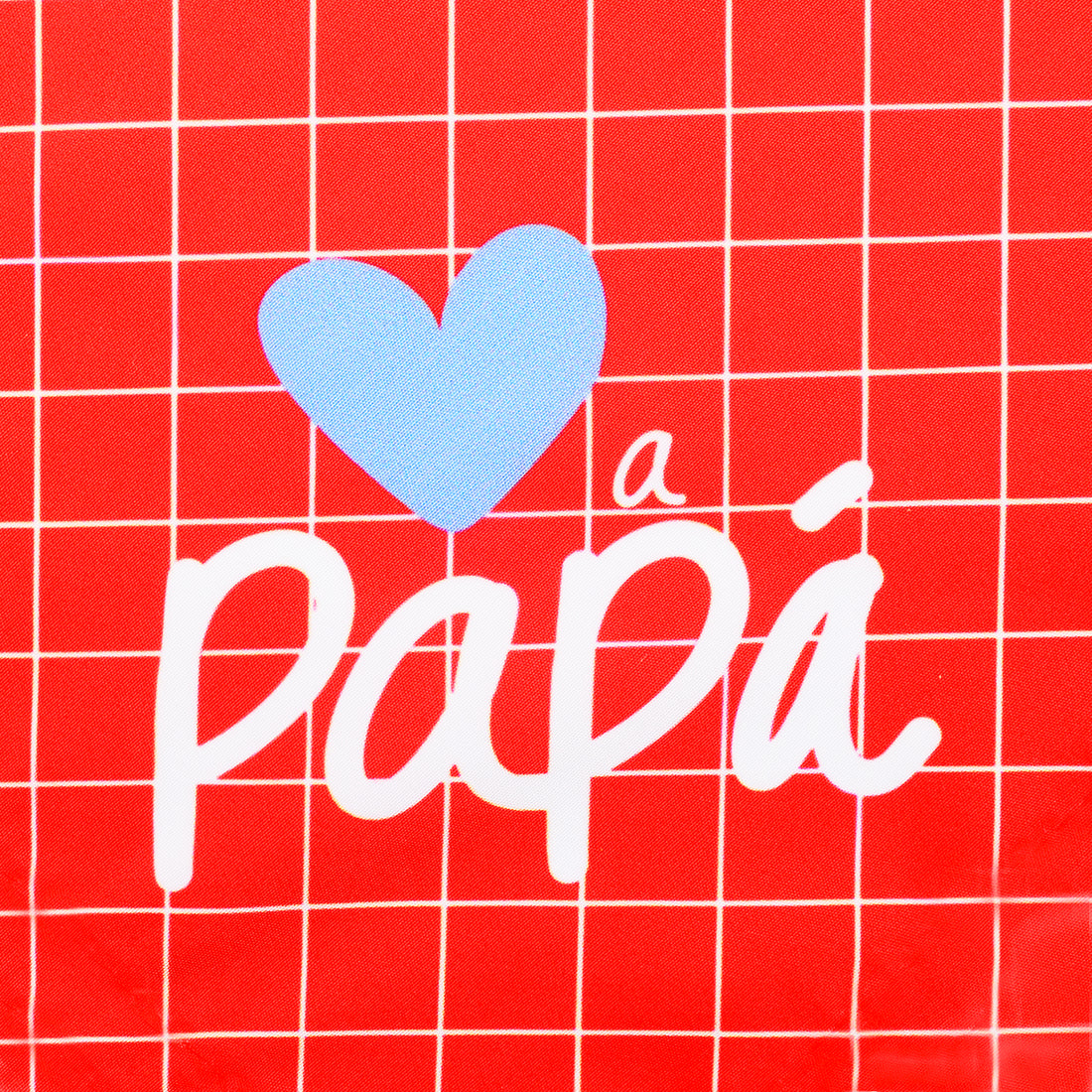 Pañoleta rojo amo a Papá Wawaw para mascotas perros y gatos.
