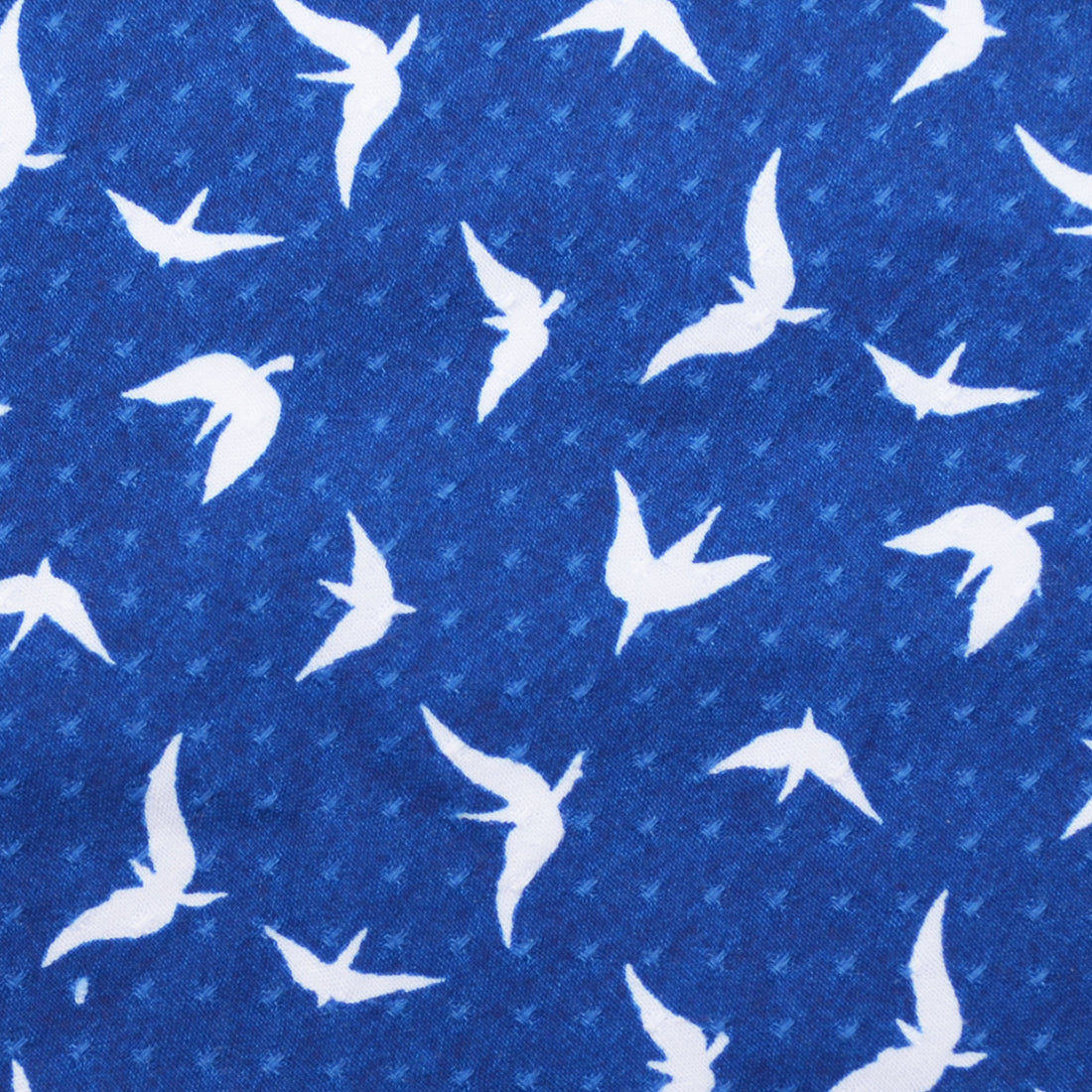 Pañoleta azul palomas Wawaw para mascotas perros y gatos.