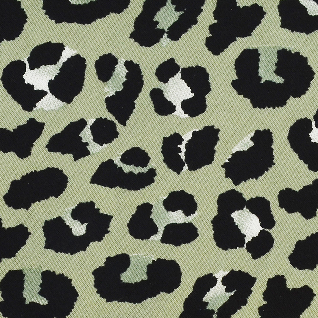 Pañoleta animal print verde Wawaw para mascotas perros y gatos.