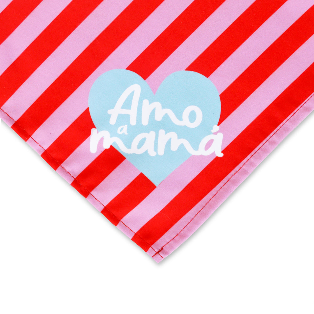 Pañoleta, pañuelo o bandana amo a mamá para mascotas perros y gatos de todas las razas y tamaños. 