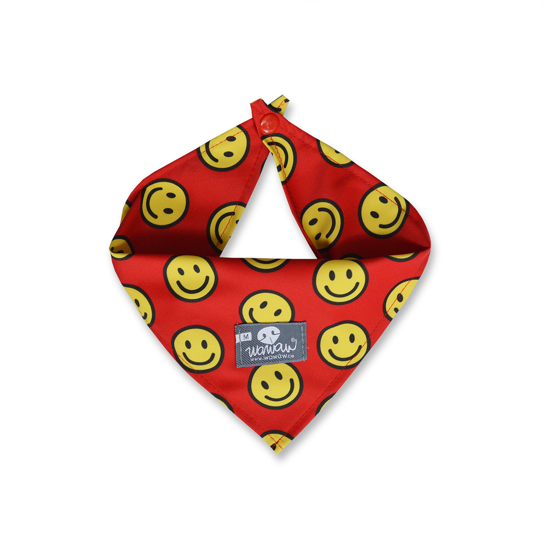 Pañoleta, pañuelo o bandana roja  para mascotas perros y gatos de todas las razas y tamaños.
