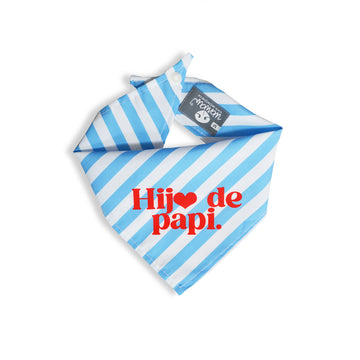 Pañoleta azul Hij@ de papi