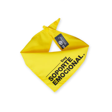 Pañoleta amarilla Soporte emocional
