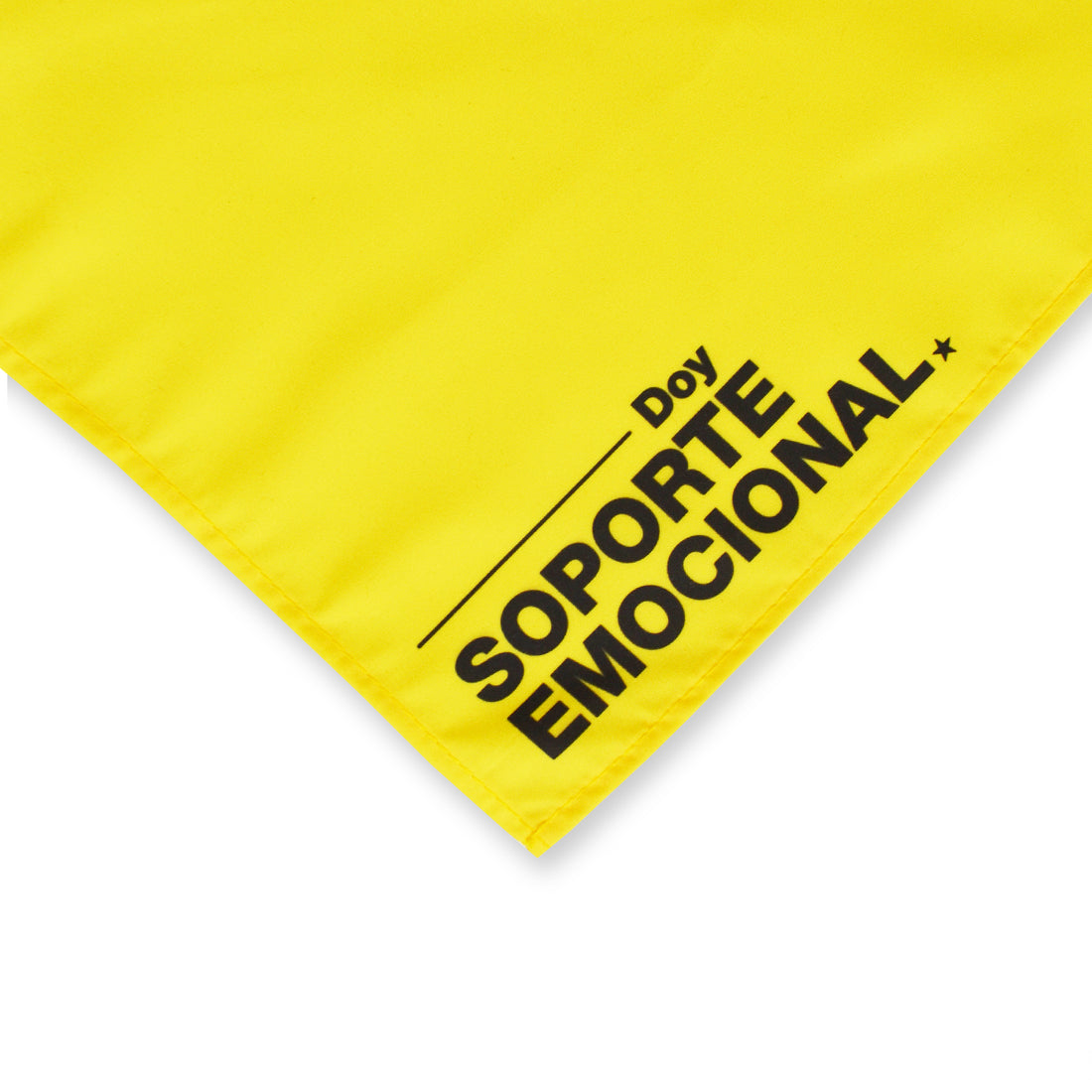 Pañoleta amarilla Soporte emocional