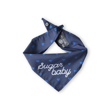 Pañoleta azul Sugar baby
