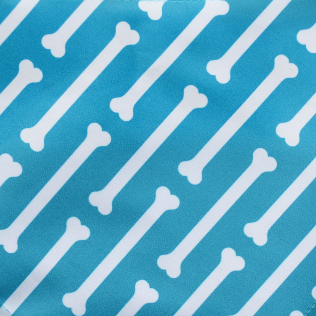 Pañoleta azul huesos blancos