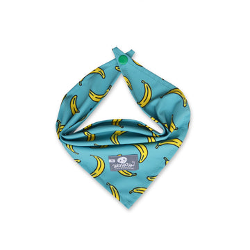 Pañoleta celeste bananas
