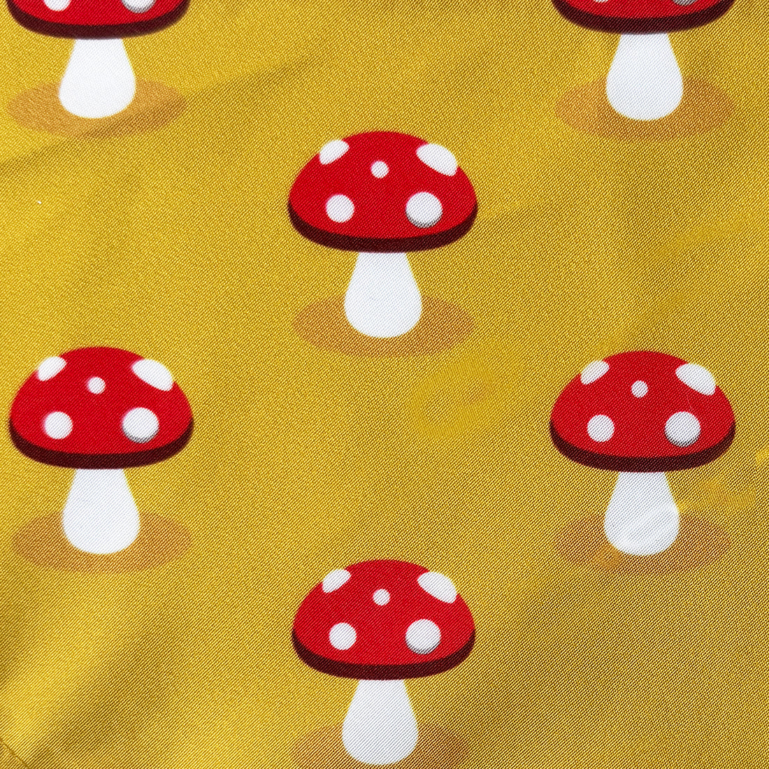 Pañoleta mostaza honguitos