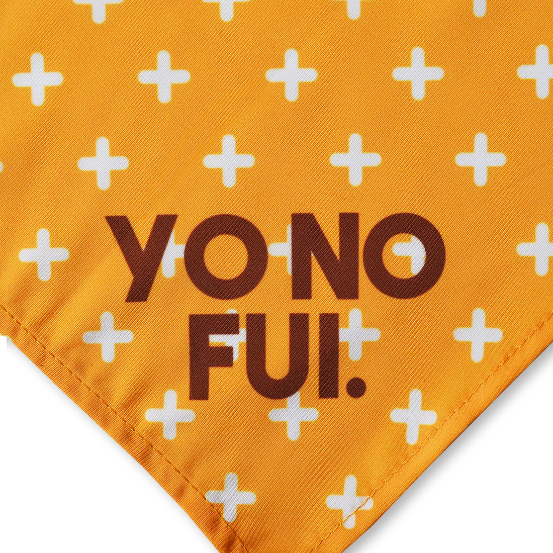 Pañoleta mostaza Yo no fuí