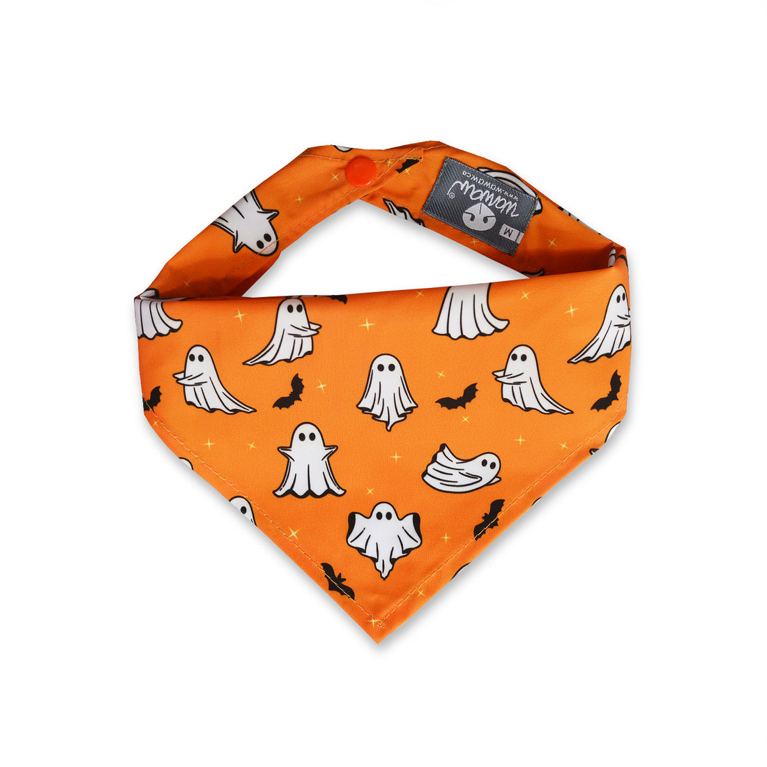 Pañoleta naranja fantasmas