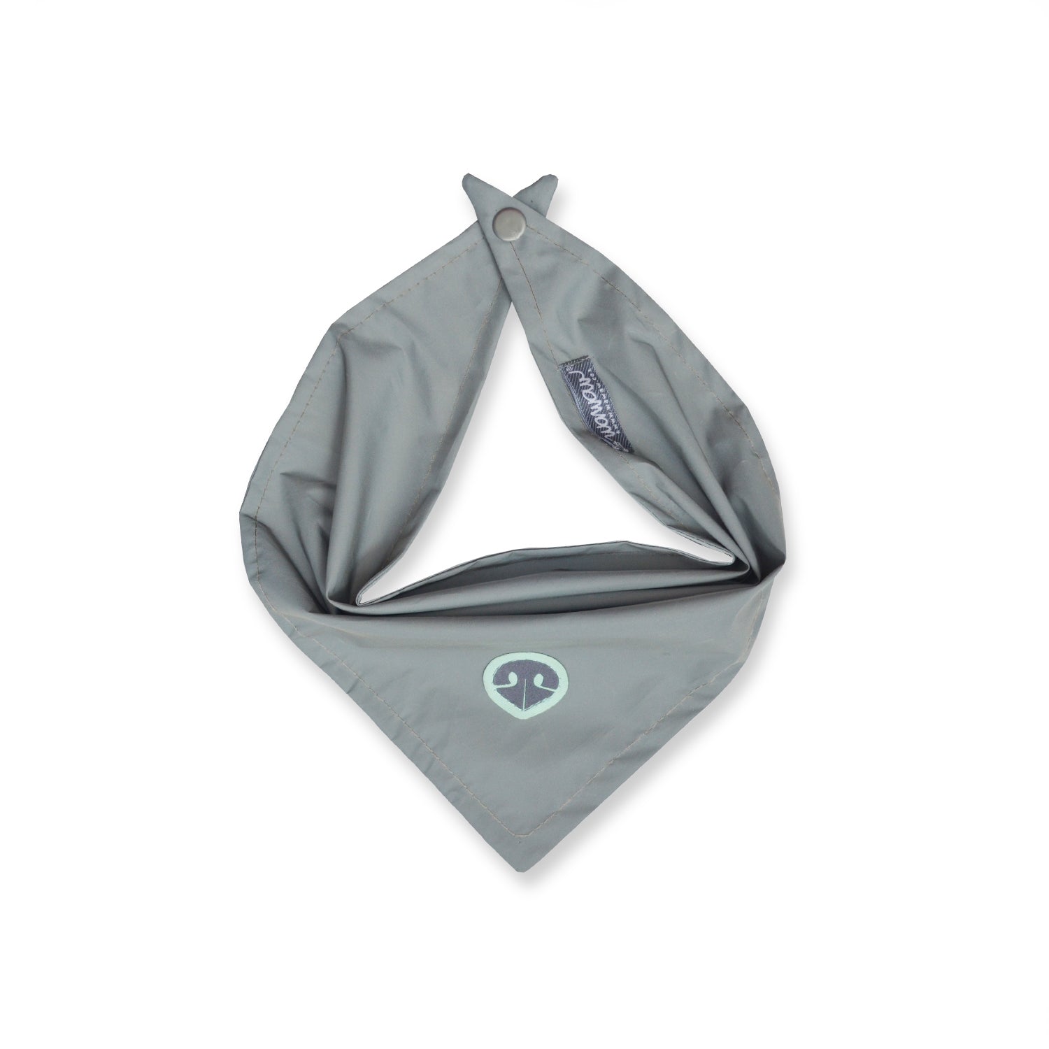 Pañoleta reflectiva gris