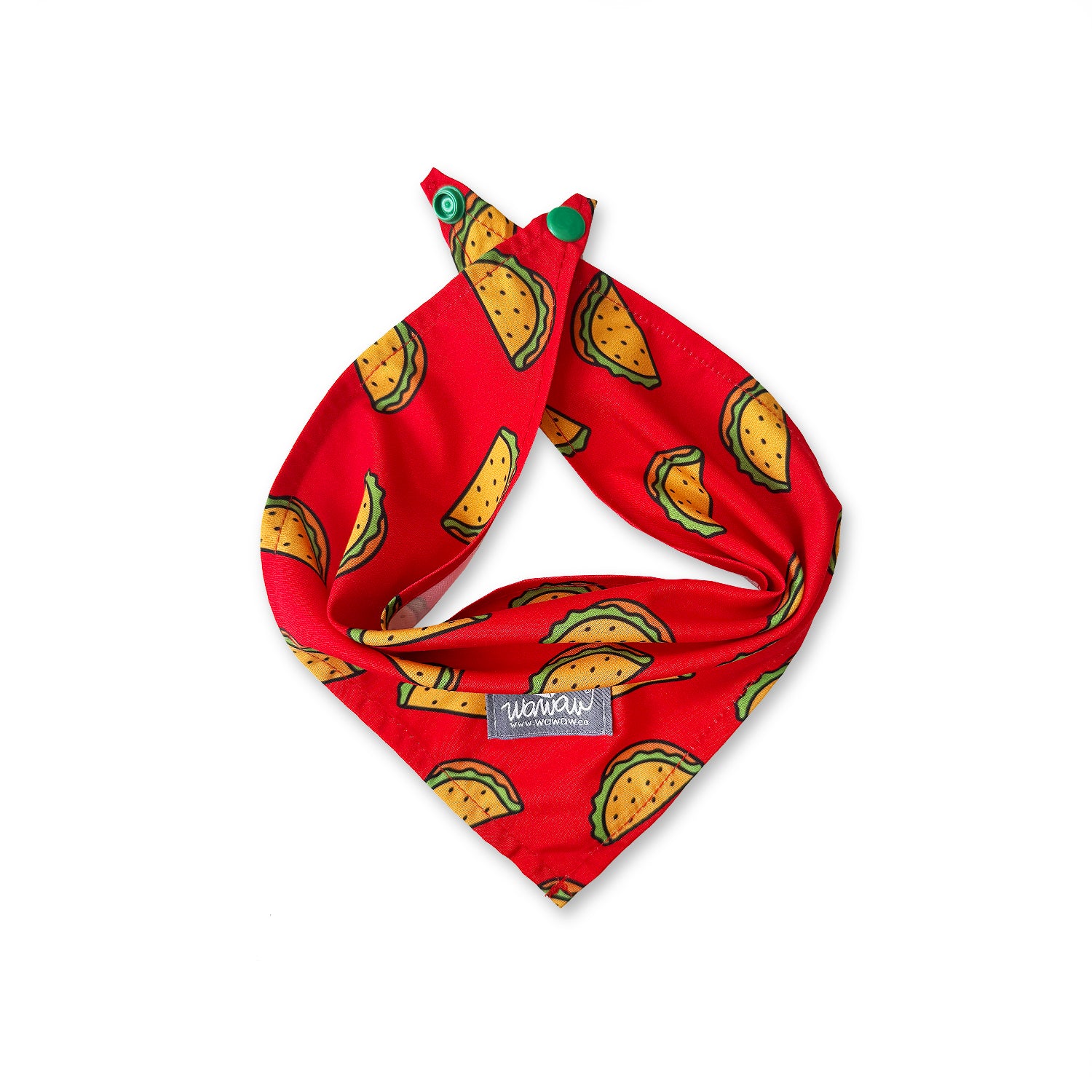 Pañoleta roja tacos