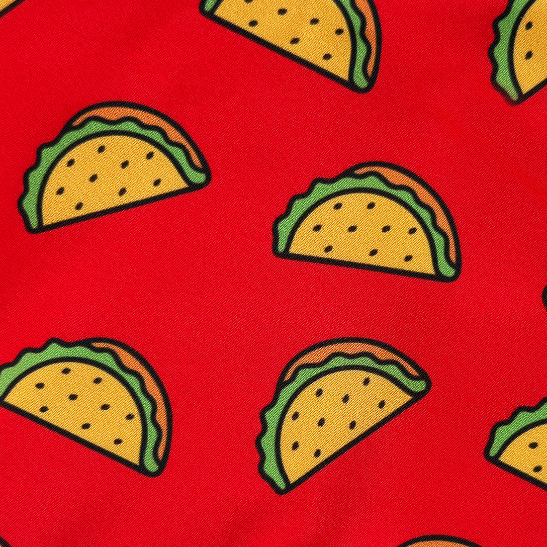 Pañoleta roja tacos