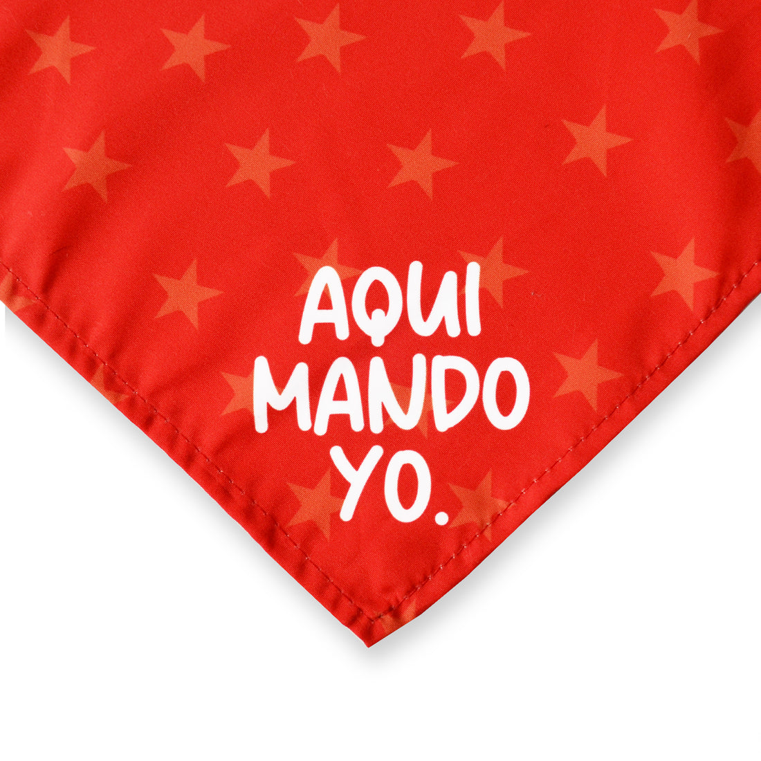 Pañoleta rojo Aquí mando yo