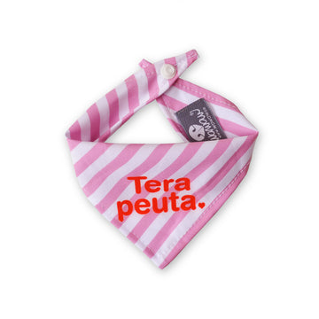 Pañoleta rosa Terapeuta