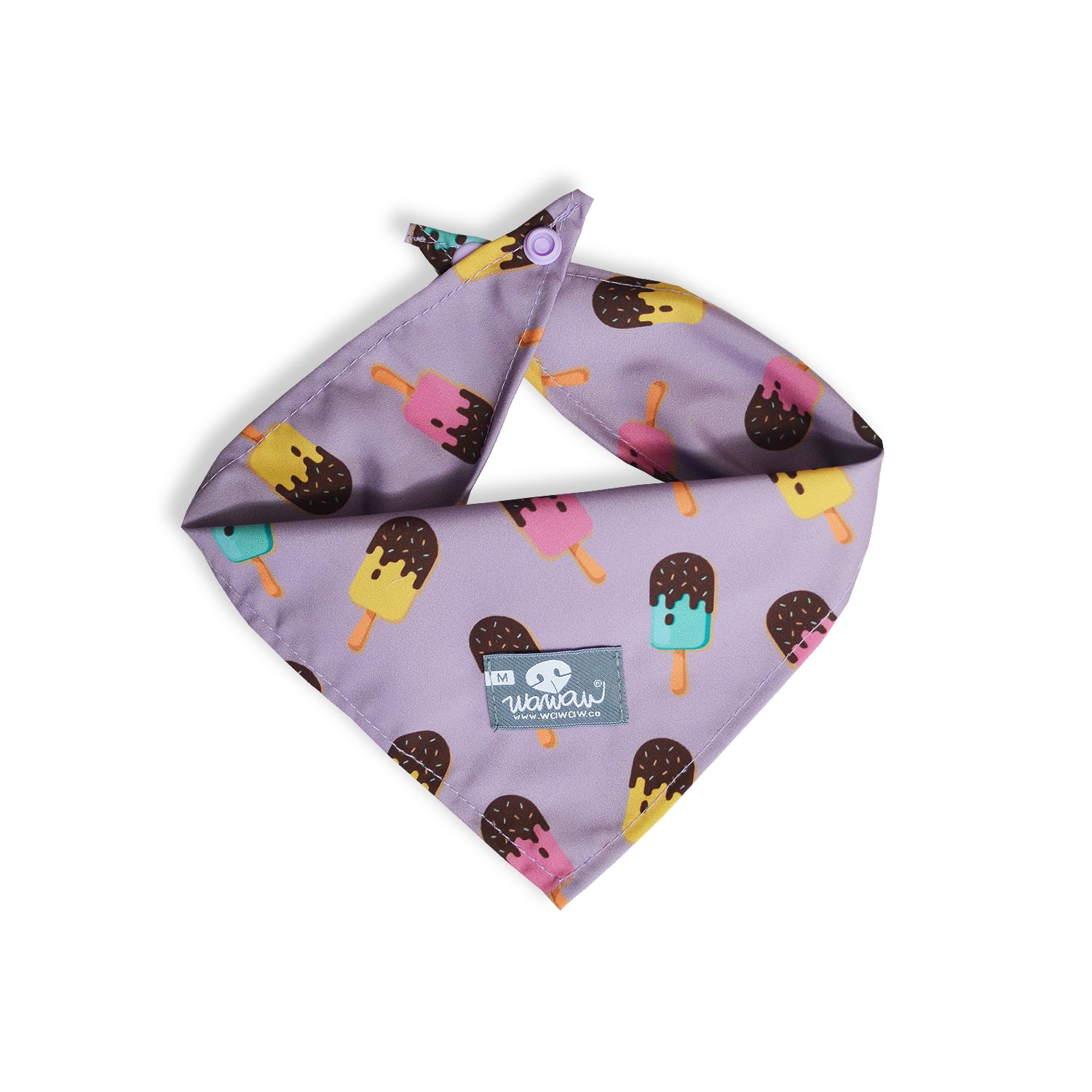 Pañoleta lila paletas