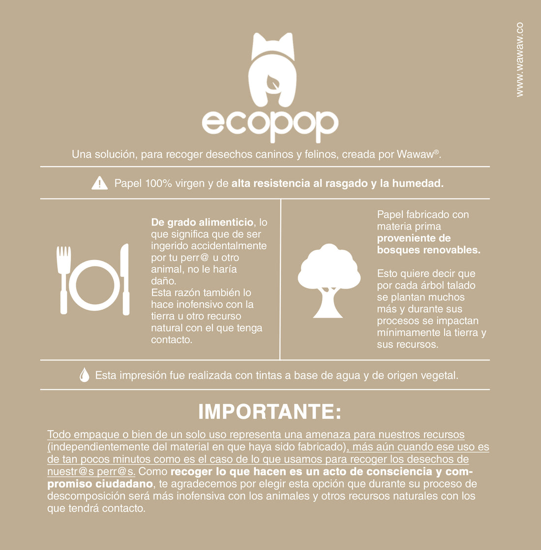 61 Papeles Ecopop para recoger