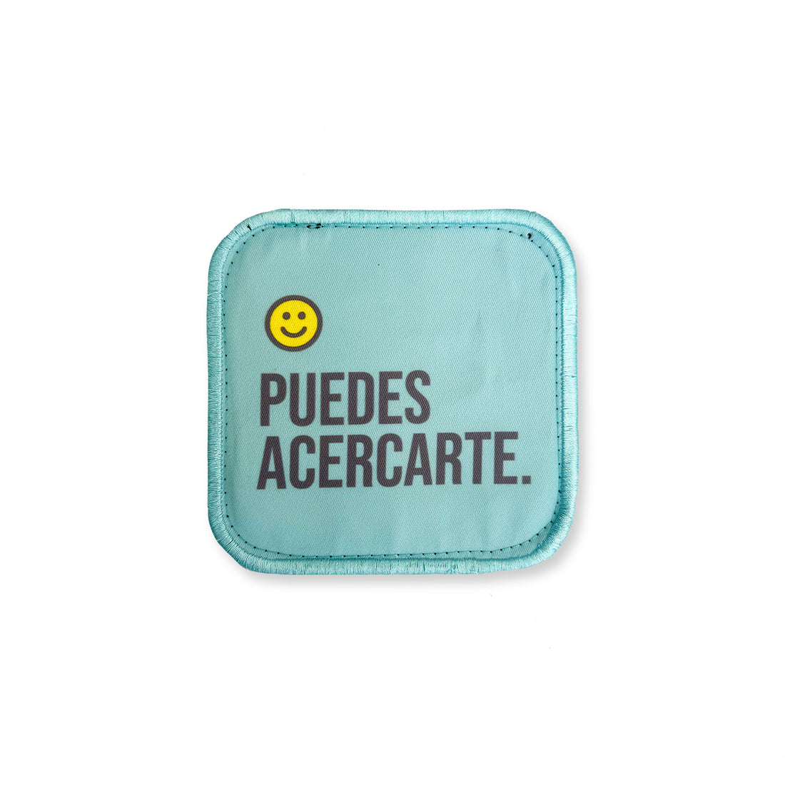 Parche velcro puedes acercarte