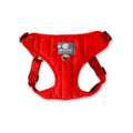 Pechera rojo acolchonada Wawaw para mascotas perros y gatos.