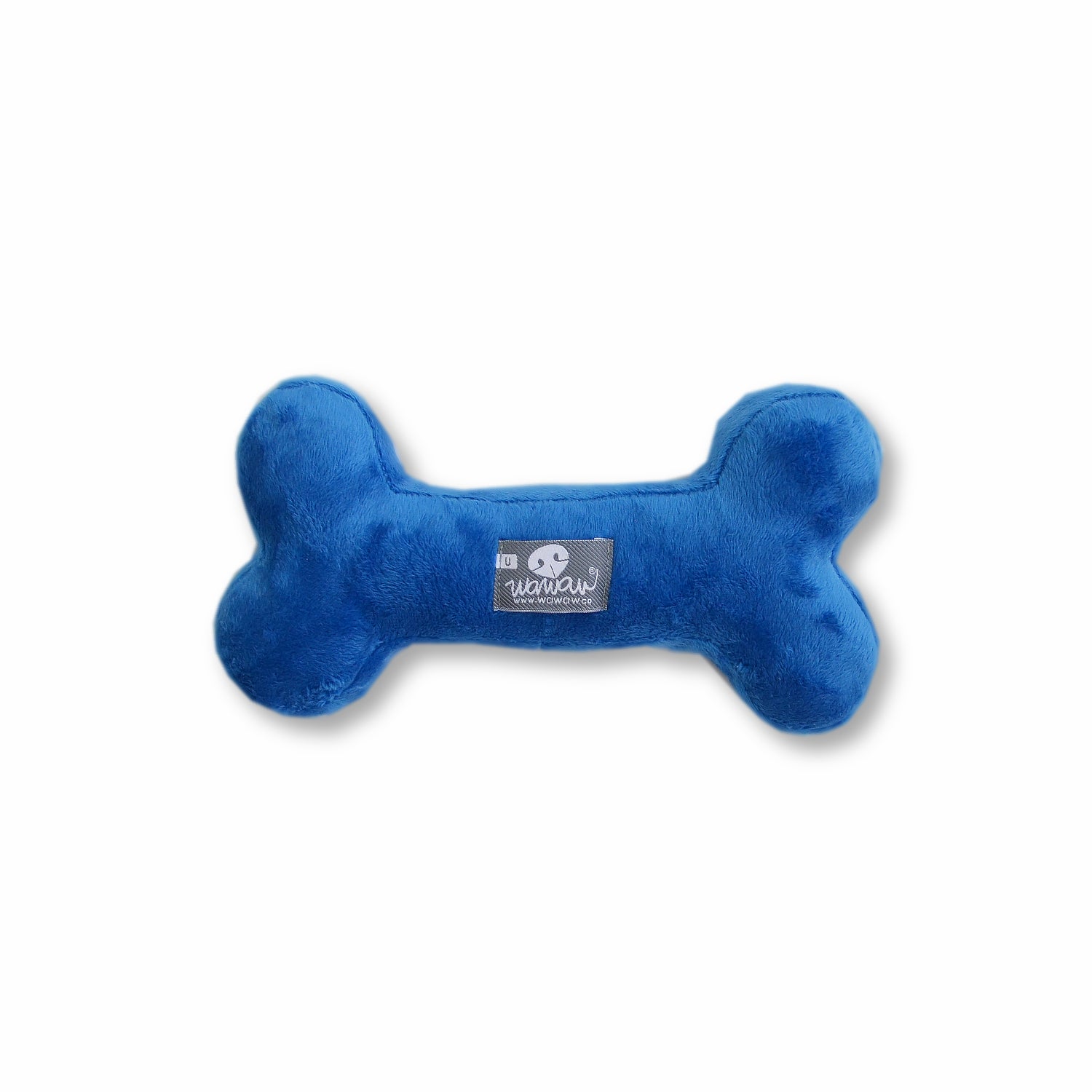 Peluche Wawaw hueso azul rey