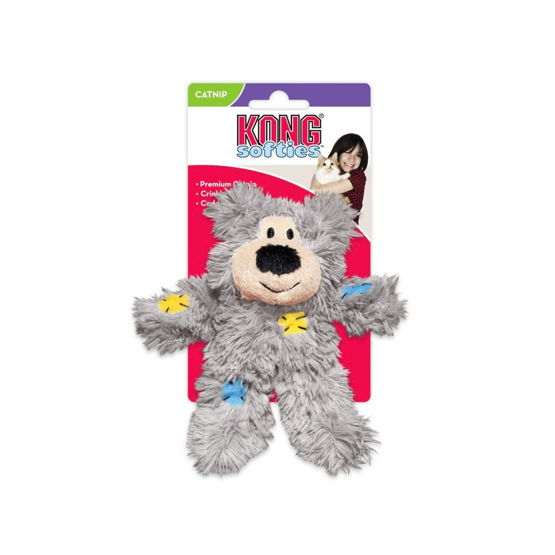 Kong peluche oso para gato