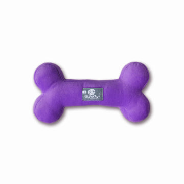 Peluche hueso Wawaw morado 2