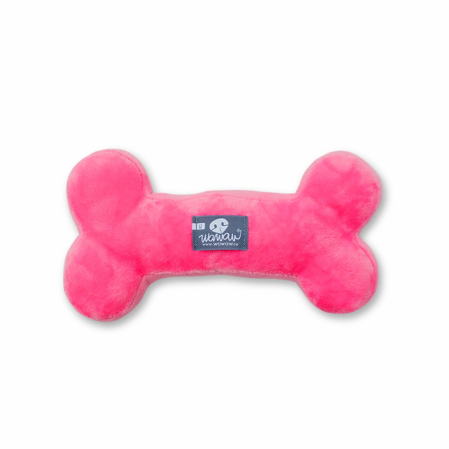 Peluche Hueso Wawaw fucsia neón