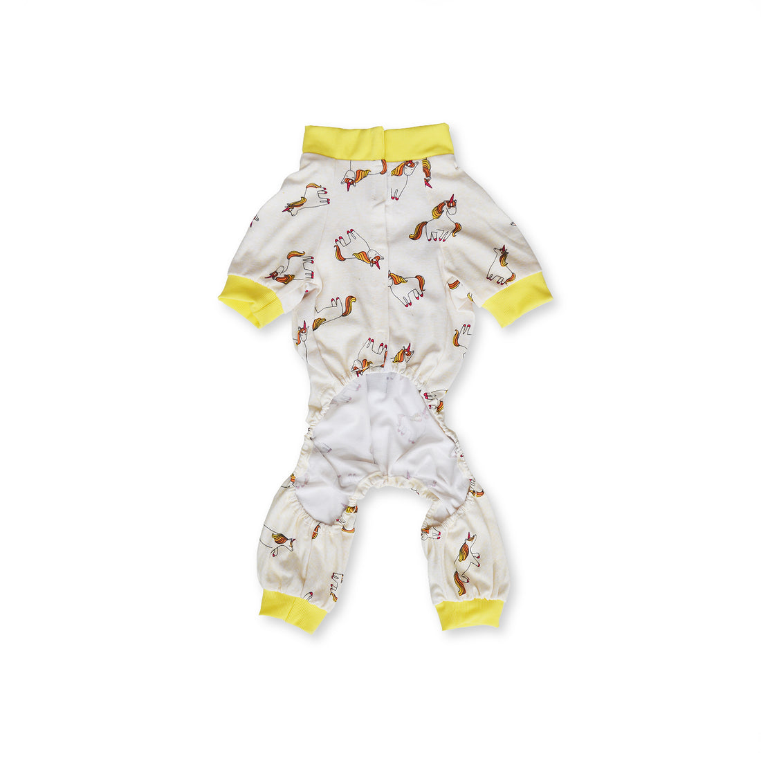 Pijama amarillo unicornios