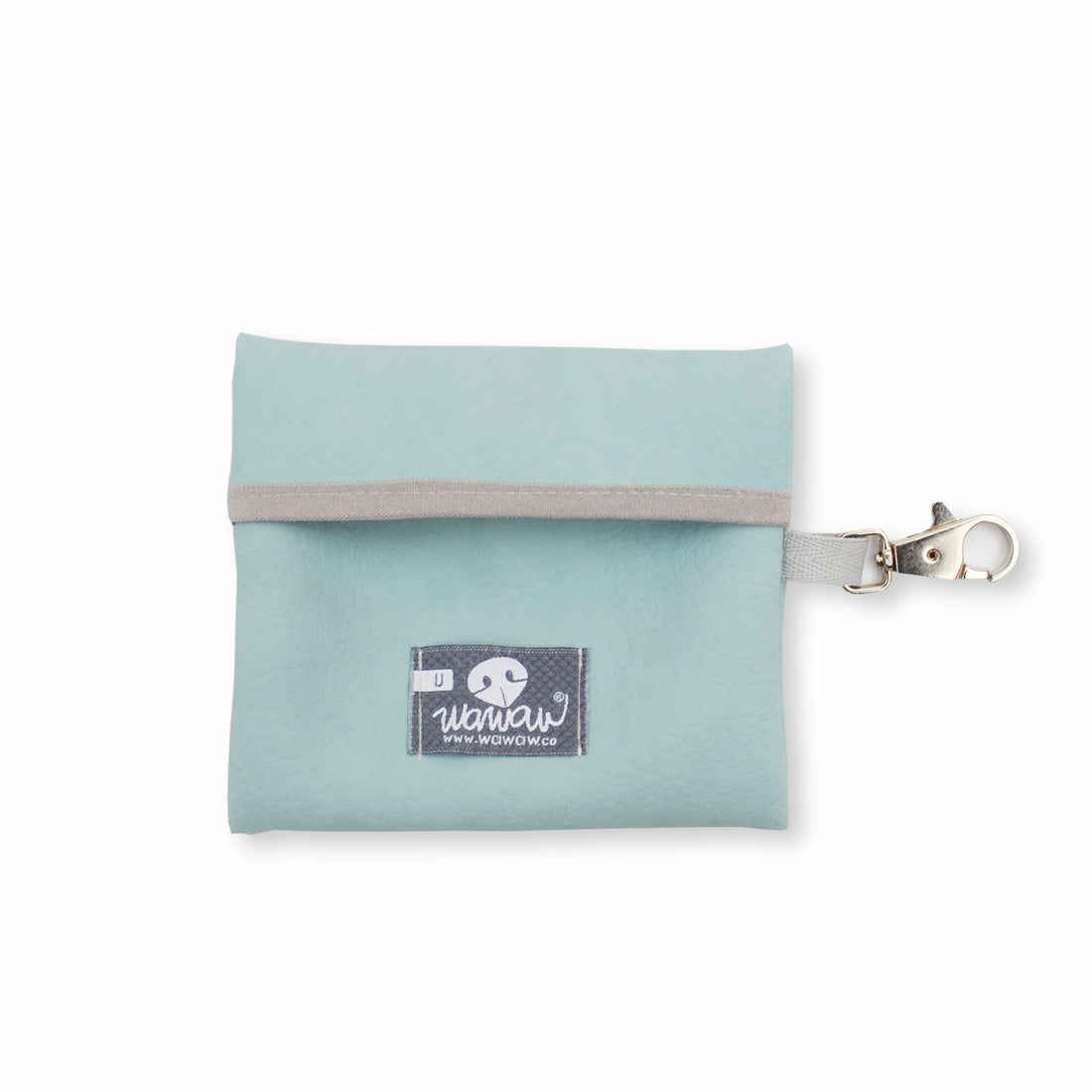 Portapapeles Ecopop menta Wawaw para mascotas perros y gatos.