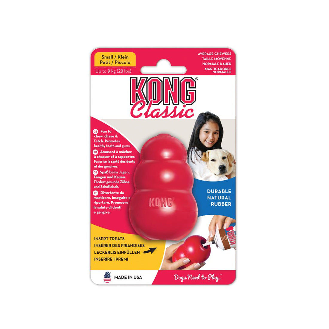 Portapasabocas Kong Classic small