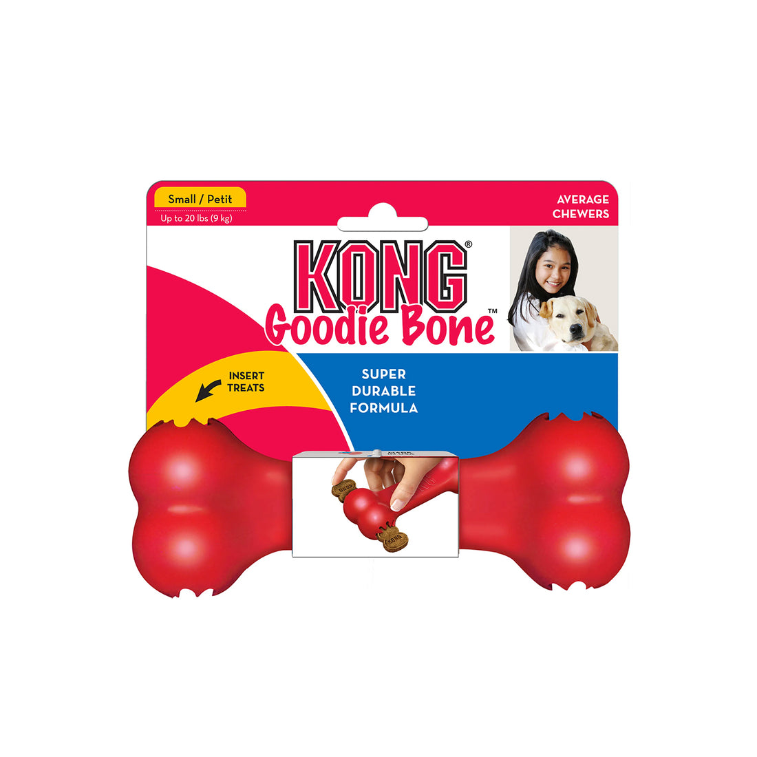 Portapasabocas kong hueso classic small