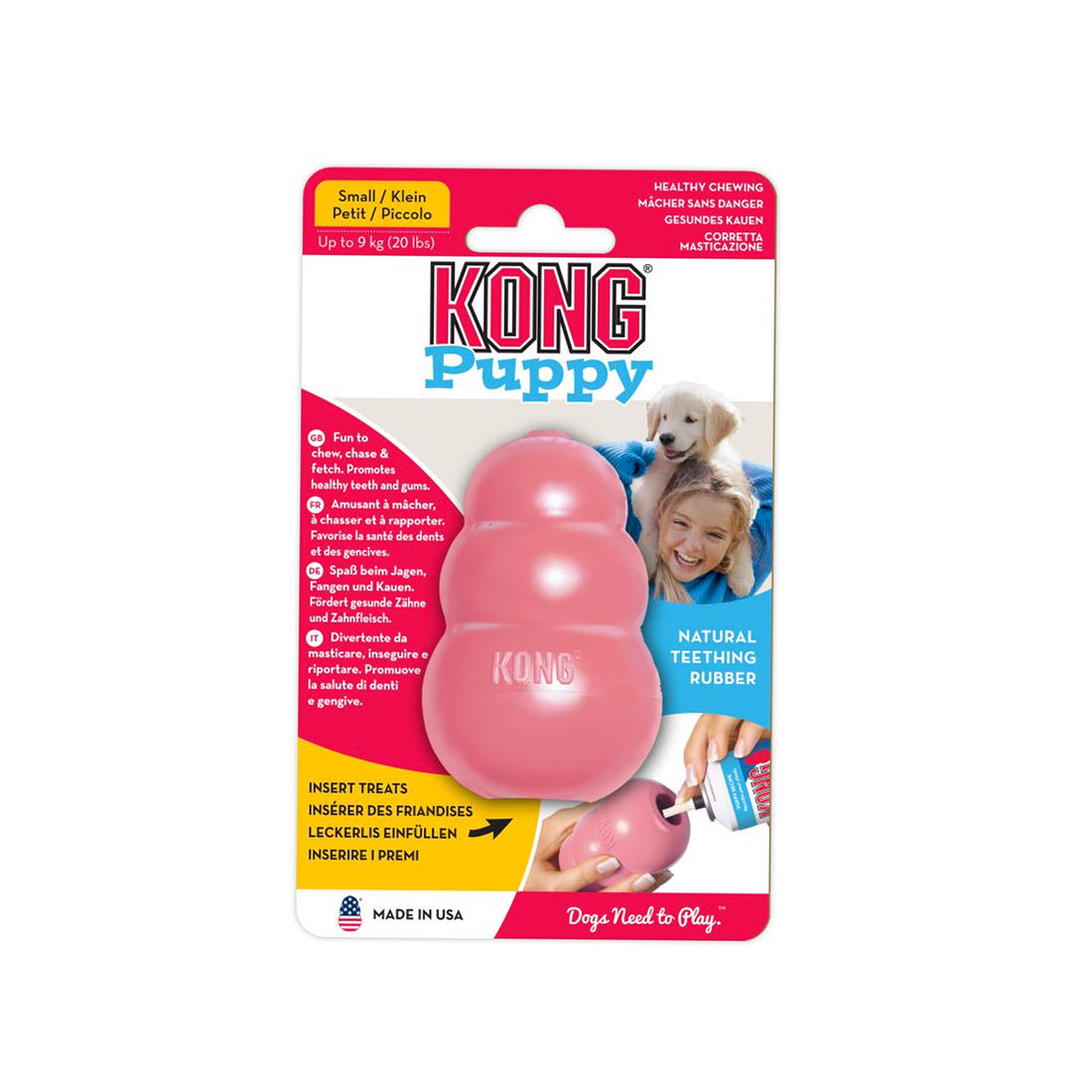 Portapasabocas Kong puppy S