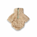 Saco cuello camel cremallera menta