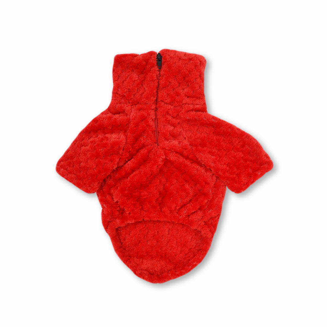 Saco rojo con cremallera Wawaw para mascotas perros y gatos.