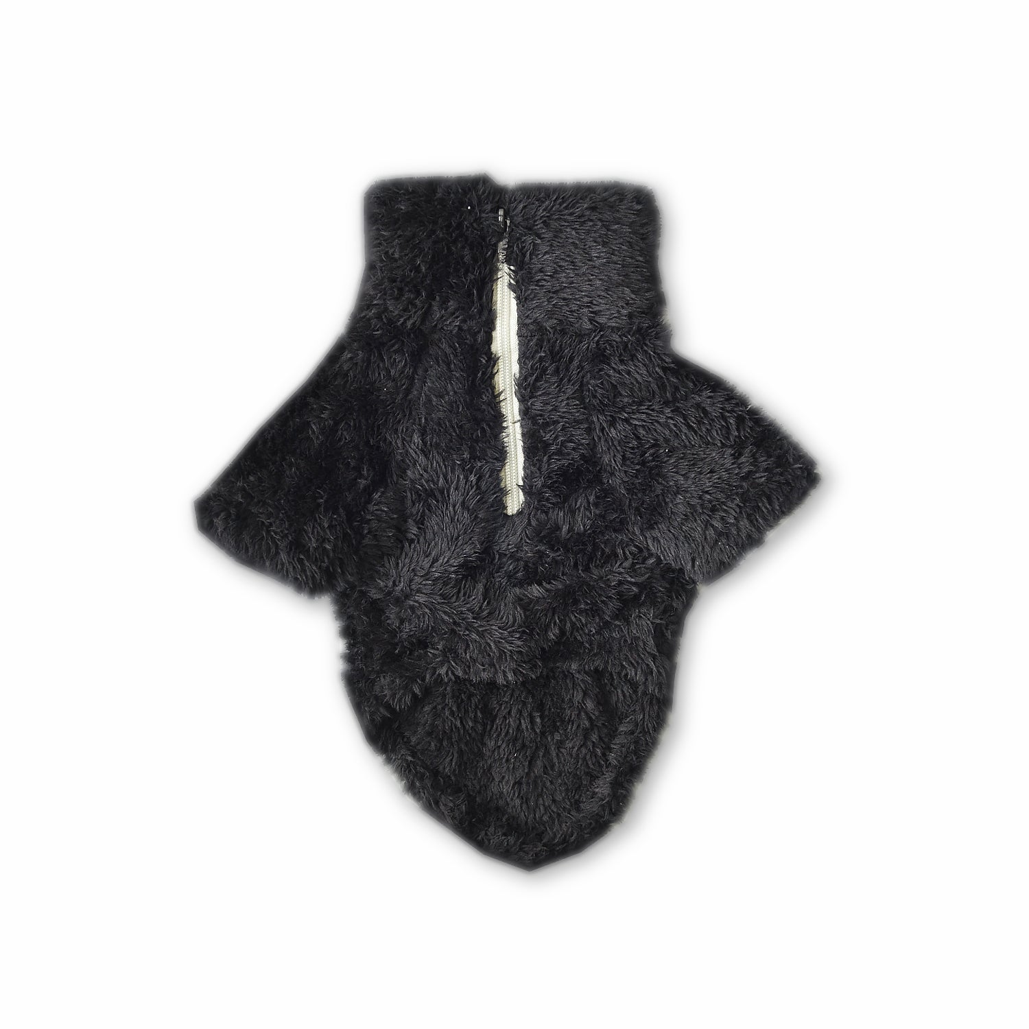 Saco cuello negro bisonte cremallera