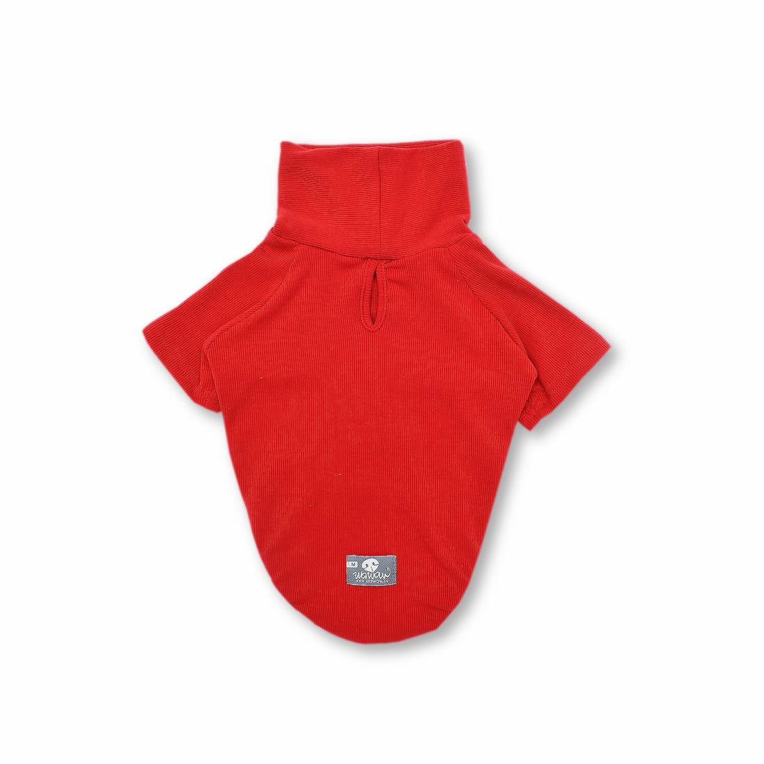Saco tortuga rojo Wawaw para mascotas perros y gatos.