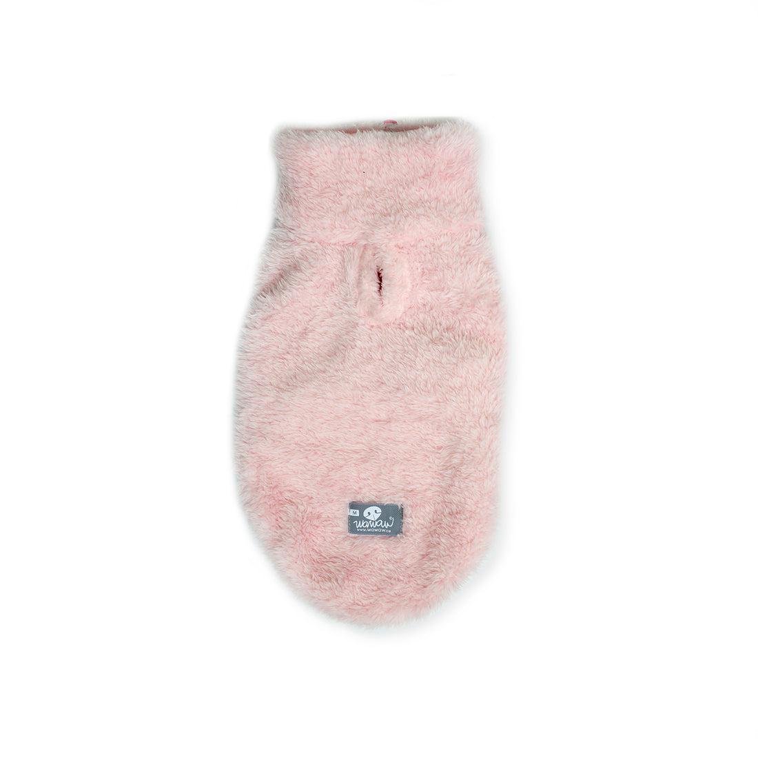Saco cuello alto cremallera rosa manga sisa con sesgo licrado rosado