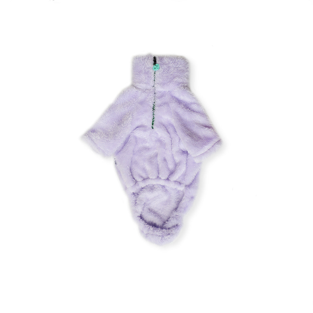 🌭 Saco cuello alto lila cremallera para larguitos