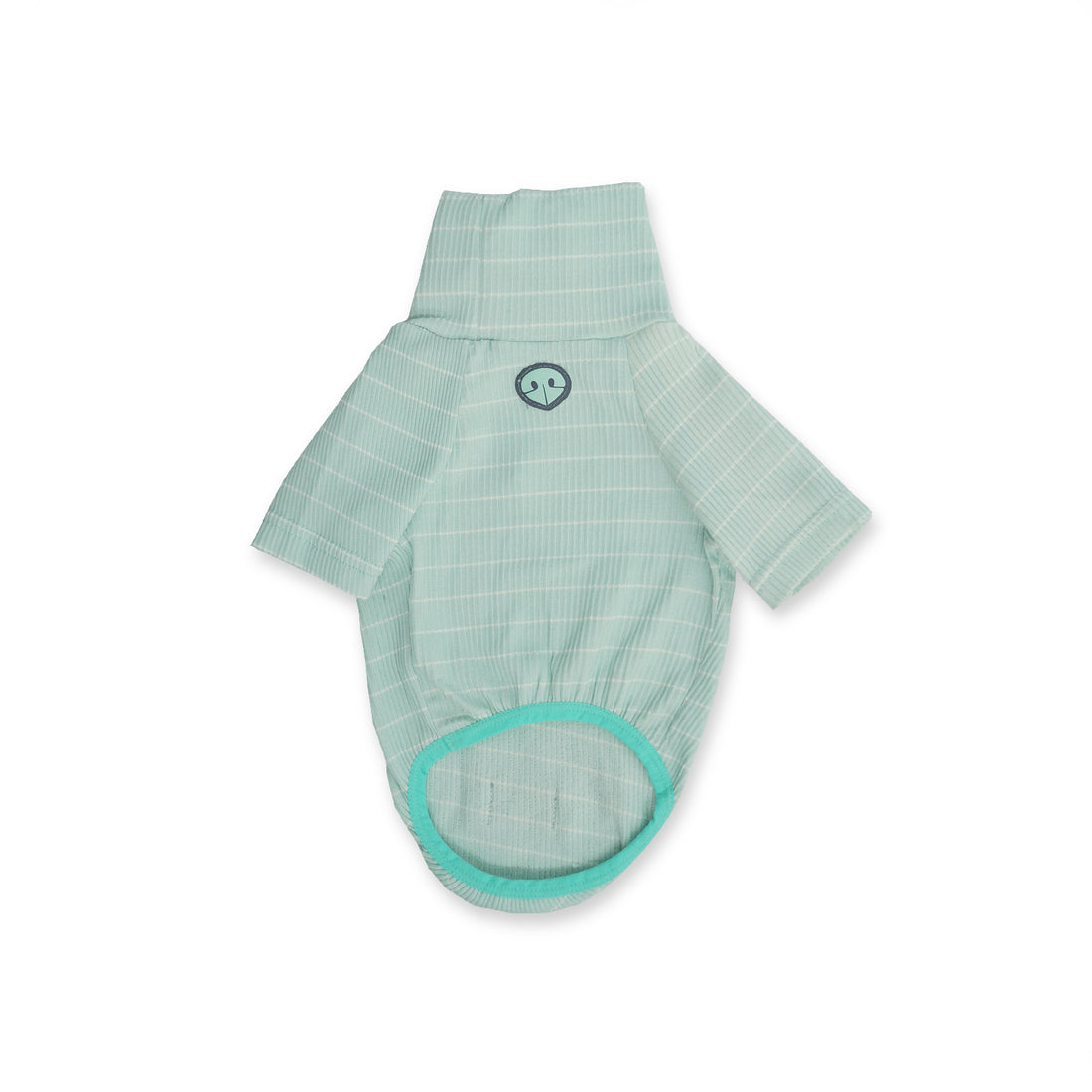 Saco tortuga menta líneas blancas