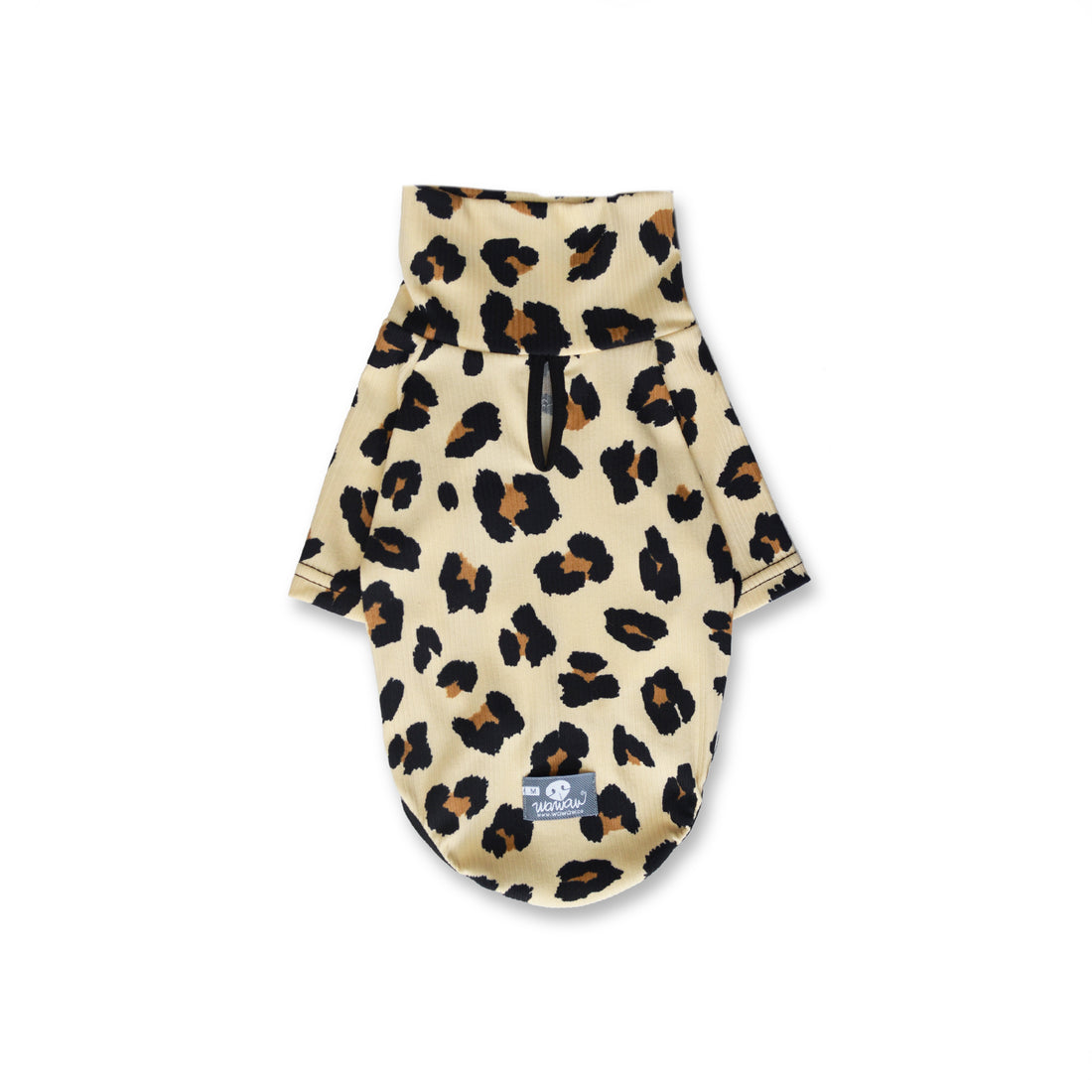 Saco tortuga animal print beige y camel