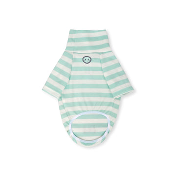 Saco  tortuga rayas menta blanco
