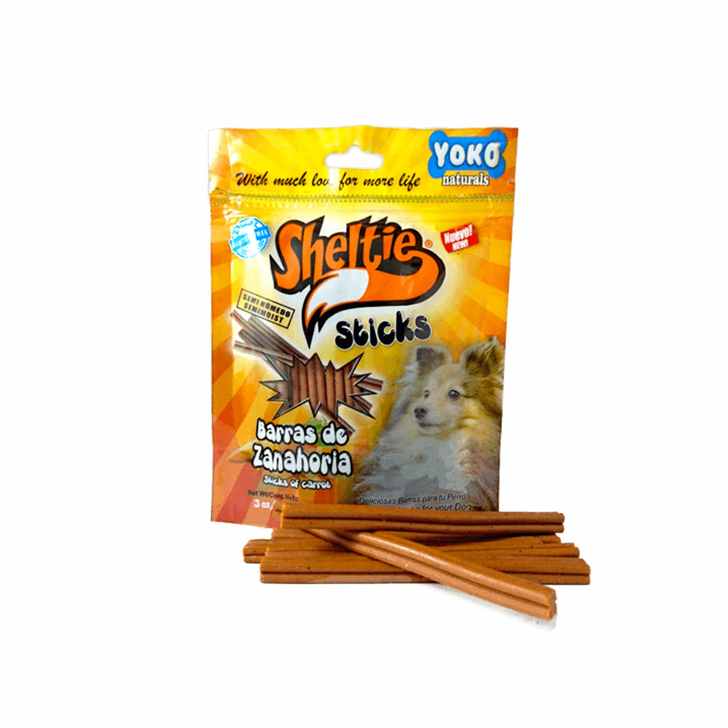 Sheltie Snacks  Zanahoria 15gr