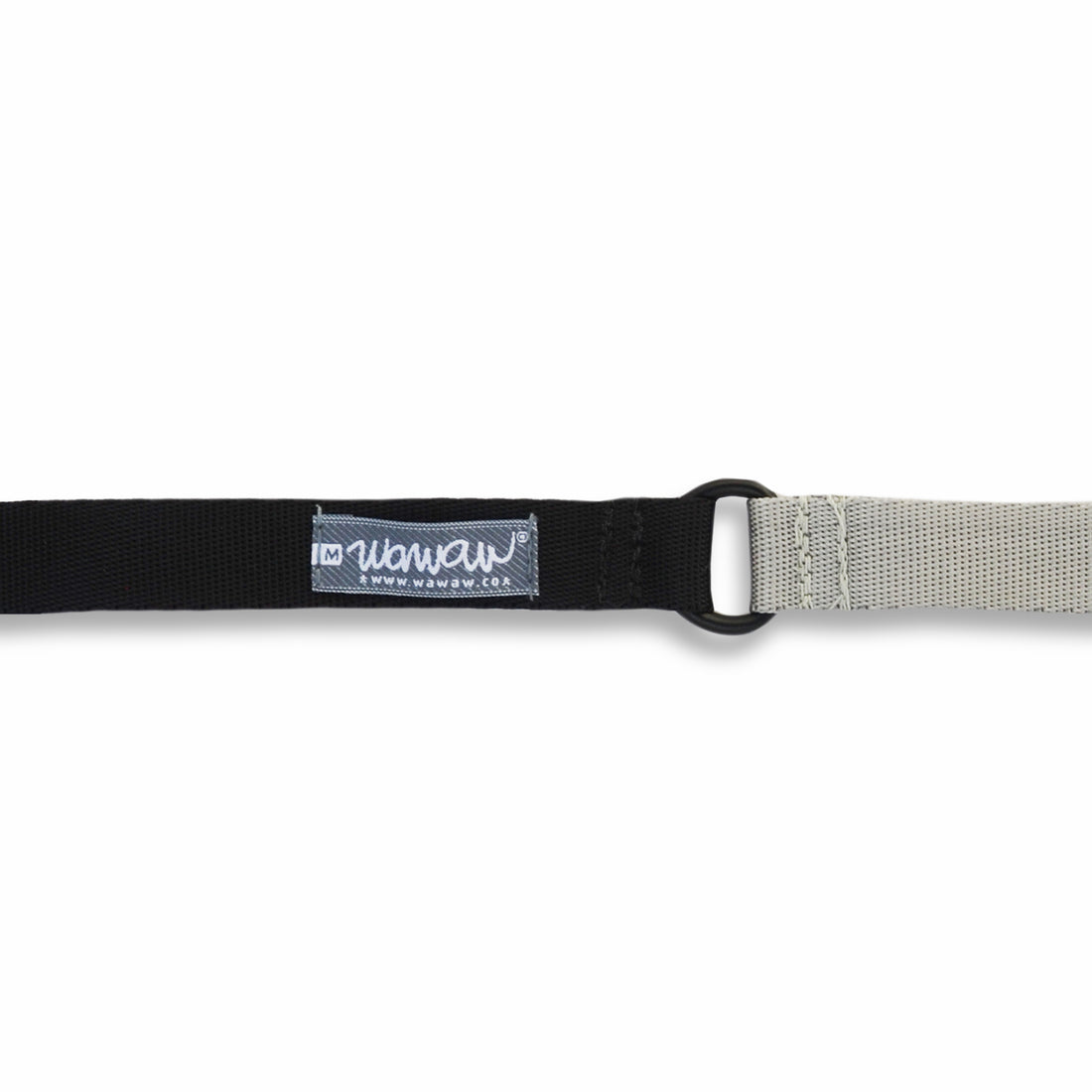 Traílla graduable gris negro Wawaw para mascotas perros y gatos.